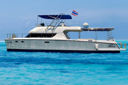 High Speed Catamaran on similan islands